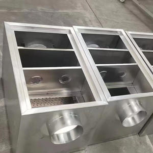 Separador de agua y aceite de acero inoxidable comercial VICTORY para cantinas de catering Singapur Inox hoteles y restaurantes ambientales - Product Image 3