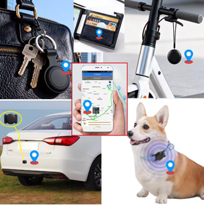 デュアルシステムGPSトラッカー ミニペットキッズ用紛失防止 ワンキーファインドサウンド MFi認証 Apple IOS Find My Bluetooth 5.2 クラウドストレージ - Product Image 6