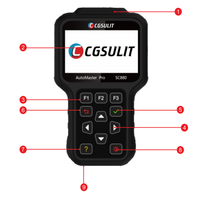 Herramienta de diagnóstico Universal para coche, Kit de diagnóstico para camiones, Eds-24 de reparación Obd2, SC880