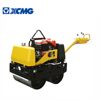 Compacteur de route à tambour unique XCMG officiel XGYL642-3 Mini à conducteur marchant