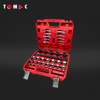 TOMAC 42CRMO Ensemble de 51 extracteurs de vis hexagonales et d'écrous en acier allié pour le retrait des fixations endommagées