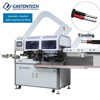 EW-8905 EASTONTECH Vollautomatische Doppelkopf-Maschine zum Schneiden, Abisolieren, Verzinnen und Crimpen von ummantelten Kabeln mit einem Außendurchmesser von 3,0-8,0 mm