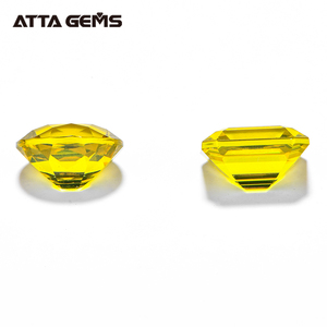 อัตตา โฮลเซลล์ ยิทริอัม อะลูมิเนียม การ์เนต ทรงเอ็มเมอรัลด์ ลูมิเนสเซนต์ ไอจีเอจ ไดมอนด์สังเคราะห์ สีเหลือง คุณภาพสูง - Product Image 6