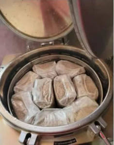 เครื่องนึ่งฆ่าเชื้อแบบแนวตั้ง ขนาด 35/50/75/100/120/150 ลิตร สำหรับเพาะเห็ดในห้องปฏิบัติการ ใช้กับถุงเพาะเห็ดและวัสดุเพาะเห็ด - Product Image 5