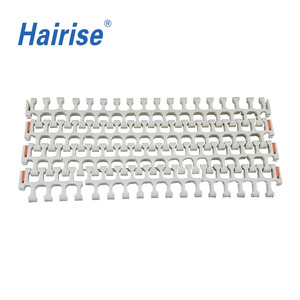 สายพานลำเลียงแบบโมดูลาร์ Hairise Belt Har 2200 วัสดุ POK สำหรับสายการคัดแยก ราคาโรงงาน พร้อมตาข่ายระบายอากาศในราคาดี - Product Image 1