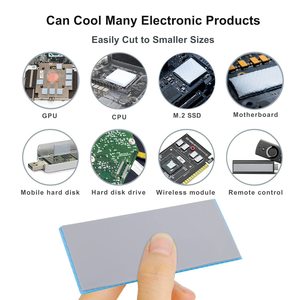 Giá rẻ nhiệt dẫn nhiệt giao diện Pad nhiệt Tản khoảng cách vật liệu sợi thủy tinh tấm cách nhiệt cho chip - Product Image 4