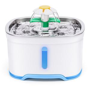 Bebedero Inteligente para Mascotas de Acero Inoxidable de 2.5L con LED, Dispensador de Agua Portátil Recargable para Gatos, 3 Modos de Flujo, Artículos para Mascotas - Product Image 6