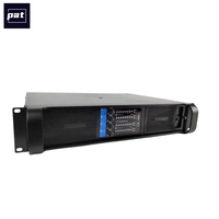 Amplificateur de puissance audio professionnel PAT FP10000 1350W Classe TD 4 canaux XLR Impédance 8 ohms Boîtier métallique Garantie 1 an pour les spectacles en direct