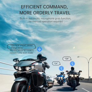 Intercomunicador para Motocicleta FreedConn FX PLUS con Alcance de 1.5KM, Malla para 16 Personas, Plástico ABS, Accesorios para Motocicleta, Auriculares, Intercomunicador para Casco - Product Image 6