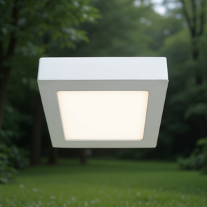 <b>Square</b> Surface 12W <b>LED</b> <b>Ceiling</b> <b>Light</b> White Panel Indoor Lighting - Product Image 3