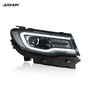 Jeep Compass <b>LED</b> <b>Headlights</b> 2017-2019 Xenon Bi-Xenon Projector Lens With Drl Turn Signal Retrofit Kit - Product Image 3