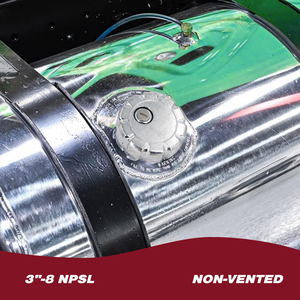 Nhôm khóa DIESEL Nắp nhiên liệu 3 " - 8 npsl bình nhiên liệu bao gồm các bộ phận thay thế - Product Image 4