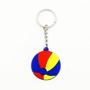 Llaveros Deportivos Personalizados al por Mayor - Llaveros de Goma PVC 2D/3D para Equipos de Rugby/Voleibol/Fútbol, Artículos Promocionales de Pelota Antiestrés - Product Image 4