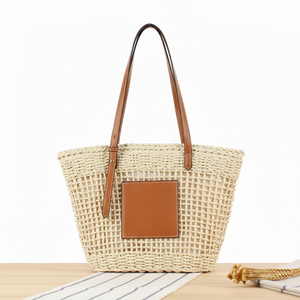 Sac cabas rose grand format en gros pour femmes, ensemble de mini-sacs, pochettes et sacs à main en cuir végétalien - Product Image 1