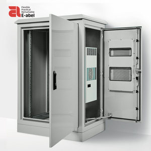 Gabinete de Almacenamiento de Baterías para Exteriores Eabel IP55 <span class=keywords><strong>IP65</strong></span> 42U 22U, Impermeable, de 19 Pulgadas, para Telecomunicaciones, con HVAC de 150w - Product Image 1