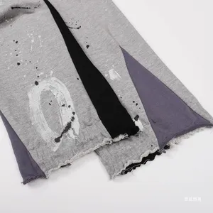 <span class=keywords><strong>Pantaloni</strong></span> da Tuta Streetwear Sophistication Dept con Logo Stampato <span class=keywords><strong>Jogger</strong></span> Casual Gallerys Hip Hop - Product Image 3