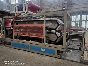 Machine de fabrication de tuiles de toit en terre cuite synthétique, résine plastique Telha PVC - Product Image 3