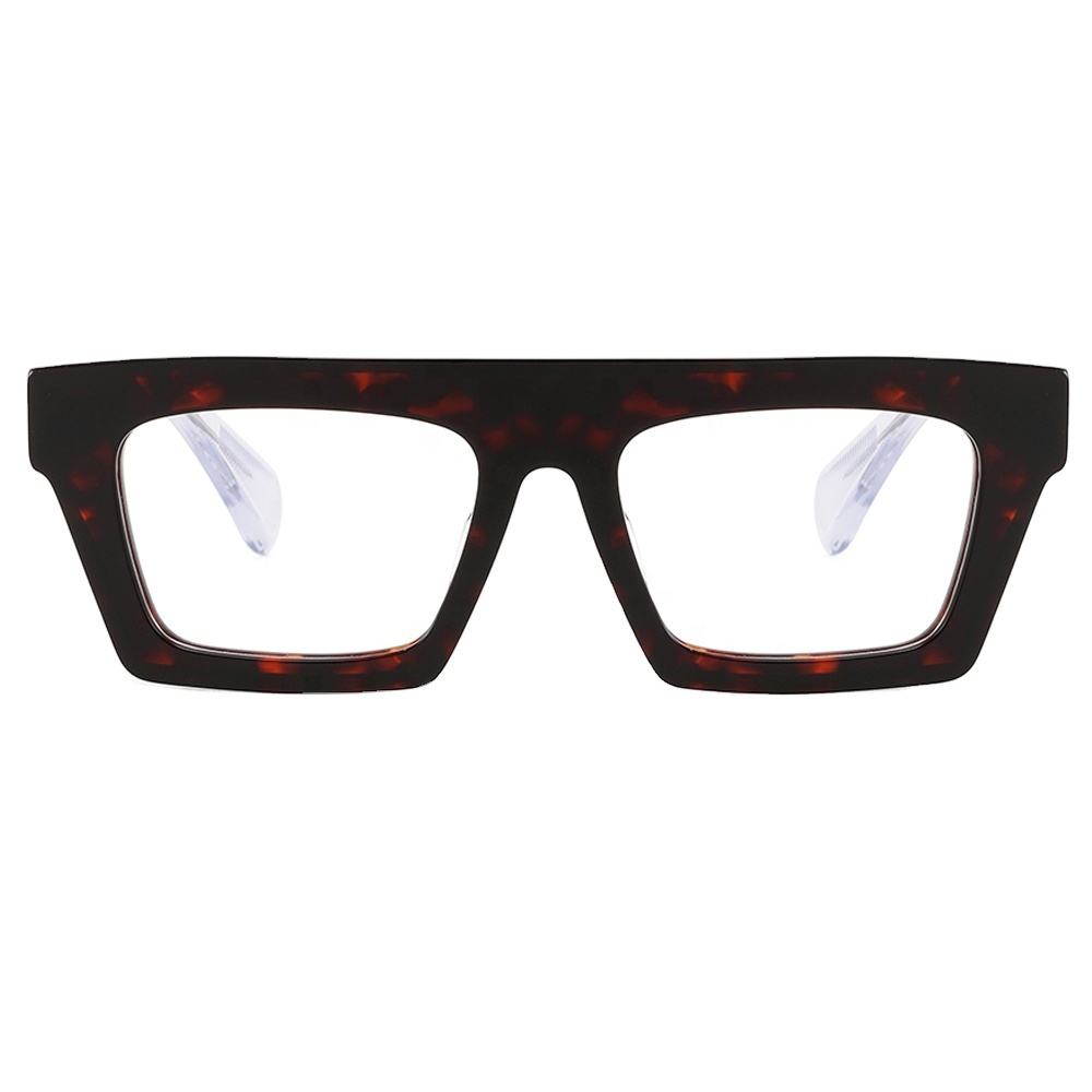 Gafas hechas a mano de marca, gafas cuadradas gruesas para mujer, gafas  médicas, Marcos rectangulares ópticos, gafas graduadas de lujo para hombre