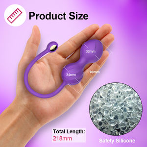 Giyilebilir 2 in 1 APP uzaktan kumanda vajina Kegel topları aşk yumurta vibratör kadınlar için seks oyuncakları G noktası stimülatörü klitoral titreşimli - Product Image 6