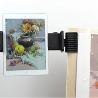 Support de téléphone et tablette multifonctionnel 360° réglable en PLA pour planche à dessin extra-large