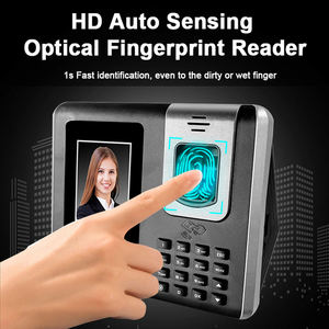Công suất lớn sao lưu pin Powered mặt và vân tay thời gian tham dự cửa kiểm soát truy cập thiết bị đầu cuối đám mây miễn phí phần mềm - Product Image 3