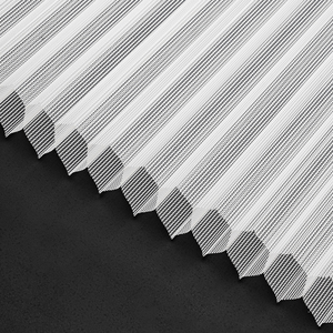 Système de maison intelligente Stores en nid d'abeille sans fil de haut en bas avec panneau solaire photovoltaïque Stores de fenêtre - Product Image 4