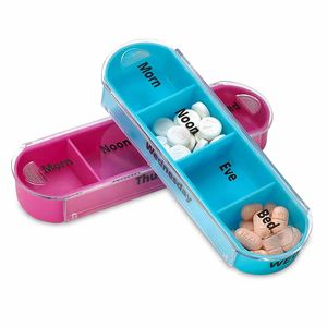 28 Compartments New Weekly Travel Plastic Organizer Box Durable Pp Material <b>Pill</b> <b>Case</b> Wallet - Product Image 4