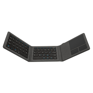 <span class=keywords><strong>Tastiera</strong></span> Tri-Fold con Touchpad in Materiale ABS+PU, Portatile Ultra-Sottile Wireless per <span class=keywords><strong>iPhone</strong></span>, iPad, Microsoft Surface Laptop - Product Image 2