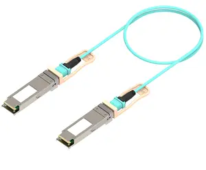 ODM Manufacturer SFP28 to SFP28 25G fiber optic transceiver multi-mode OM3 active optical cable 3m 5m 10m 30m AOC patch cord