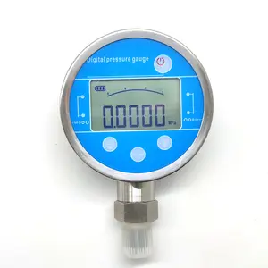 Customize Range Unit Manometer 30 Bar Digital Pressure Gauge with LCD Display