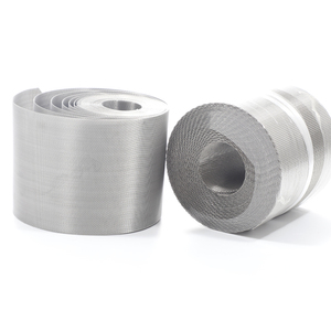 Fabrieksgemaakte RVS geweven draadgaas automatische omgekeerde Nederlandse weefsel filterband / metalen filterband - Product Image 1