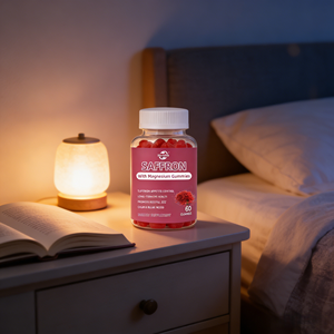 Safran Ekstresi Sakızları <span class=keywords><strong>D</strong></span> Vitamini ile Ruh Hali Dengeleyici Safran Ekstresi Çiğnenebilir Sakızlar Yetişkinler İçin Takviye Edici Gıda - Product Image 3
