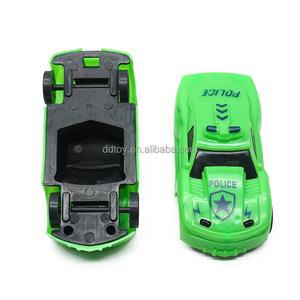 Jouets de voiture de <span class=keywords><strong>Police</strong></span> en plastique avec Tube de bonbons vide pour emballage de bonbons - Product Image 6