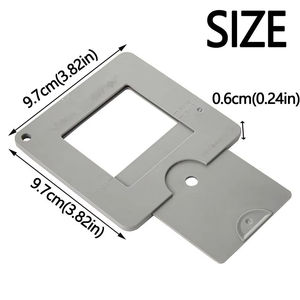 Visor Portátil de Plástico para Artistas, Herramienta Multifunción para Composición de Vista Dividida, Dispositivo de Dibujo, Visor de Imágenes, Marca LM - Product Image 5