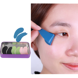 Masque pour les yeux réutilisable en silicone de qualité médicale avec logo personnalisé, coussinets en gel anti-rides pour les <span class=keywords><strong>cernes</strong></span>, Patch, ingrédient végétalien, approvisionnement OEM - Product Image 2