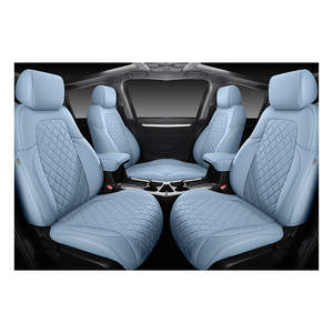 Elephant Tower Custom Fit Juego completo de fundas de asiento de coche para Select Honda <span class=keywords><strong>CRV</strong></span> 2007-2023 Funda de asiento de cuero Accesorios de coche - Product Image 1