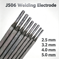 Électrodes de soudage à l'arc en acier au carbone professionnelles J506 AWS E7016, 2,5 mm et 3,2 mm, pour la construction de ponts