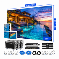 Écran LED 4m x 3m Système Complet P1.9 P2.6 P2.9 Garantie 5 Ans Haute Définition pour Spectacles en Direct