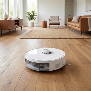 QV8 Robot Vacuum Cleaner with Self-<b>Cleaning</b> Station, Auto Dust Disposal, LDS SLAM Navigation, 2500Pa Strong Suction, Smart App - Product Image 4