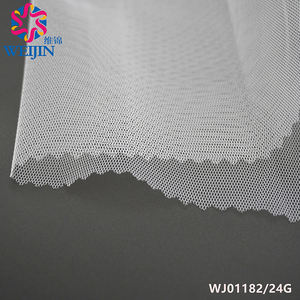 2025 गर्म बिक्री 100% नायलॉन टले 24 ग्राम बिजली का मिश्रण महिला स्कर्ट कपड़े के लिए रंगीन प्राकृतिक नरम ब्राइडल रंग - Product Image 3