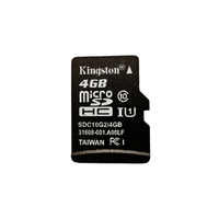 Kingston Mini Tf Carte SD 32 Go Classe 10 Mémoire à point unique 64 Go 256 Go 512 Go Carte flash mobile adaptée à l'appareil photo et au DVR