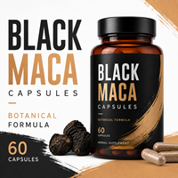 Extrait de Maca de haute qualité Panax Ginseng café Ultimate Plus supplément de racine Capsules de Maca esthétique noire pour grosses fesses adulte
