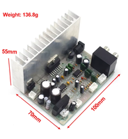 Hazır stokları yeni orijinal tda7home Stereo amplifikatör 38W + 38W ev amplifikatör ses sistemi için aktif amplifikatör kurulu