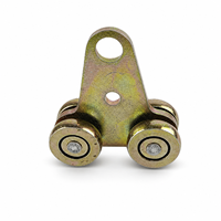 Roue de suspension à roulement à billes W65 pour porte coulissante, chariot, poulie, roulement, guide, rail industriel