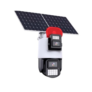 4G Giao Thông Miễn Phí Năng Lượng Mặt Trời Aov <span class=keywords><strong>3MP</strong></span> CMOS Pan Nghiêng Cực Đen Ánh Sáng Đầy Đủ Màu Sắc Tầm Nhìn Ban Đêm Không Dây An Ninh Máy Ảnh Điện Thoại Di Động - Product Image 6