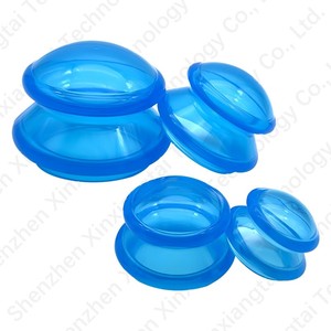 Venda quente Black Silicone Cupping Terapia Set Vários Diâmetros Cupping Dispositivo para <span class=keywords><strong>Body</strong></span> Sculpt Massagem Produtos