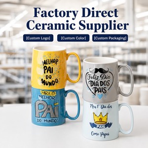 Wholesale Wedding Birthday Souvenirs Business Holiday <strong>Gift</strong> Set Dad <strong>Fathers</strong> <strong>Day</strong> Mug <strong>Gift</strong> Box Creative Ceramic Cup - Product Image 4