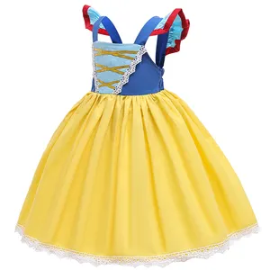2020 New Snow White Kinder kleid Kinder Halloween Weihnachts feier Kleider Mädchen Führen Sie Cosplay Kostüme