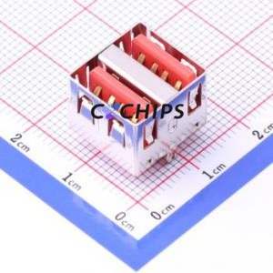 907-422A1101Y10210 USB Connector Through hole Component (THT) Connector Type-A USB 2.0 Female Through Hole - Product Image 2