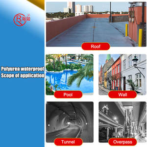 <span class=keywords><strong>YURU</strong></span> Offre Spéciale Vente en gros Caoutchouc imperméable Polyurea Revêtement de toit pour mur extérieur Polyurea Spray Revêtement imperméable - Product Image 2
